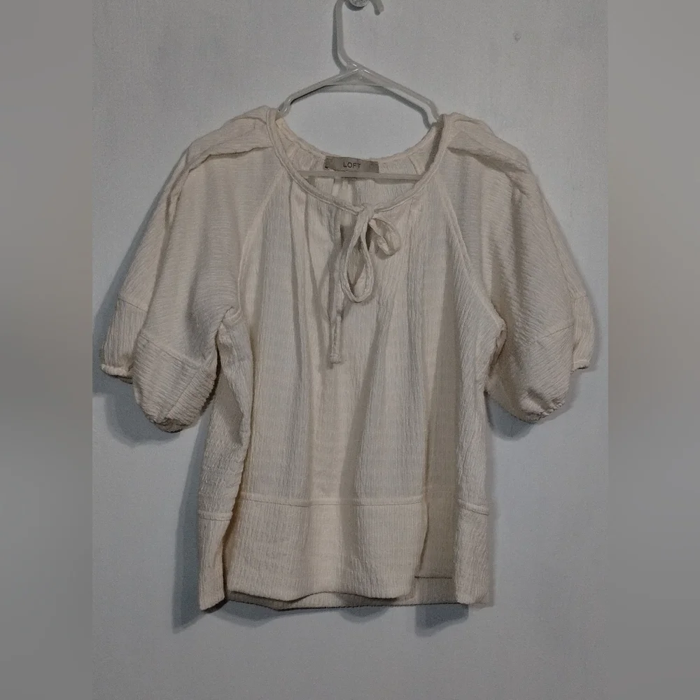 LOFT Ivory Women's Blouse